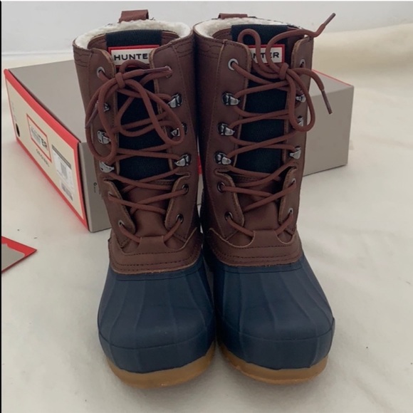 hunter insulated pac rain/snow boots - Picture 7 of 8